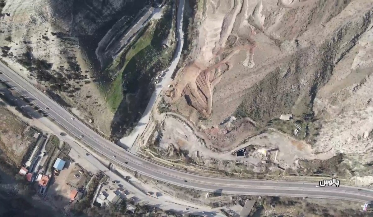 نابودی محیط زیست با احداث معدن در حاشیه آزاد راه تهران شمال